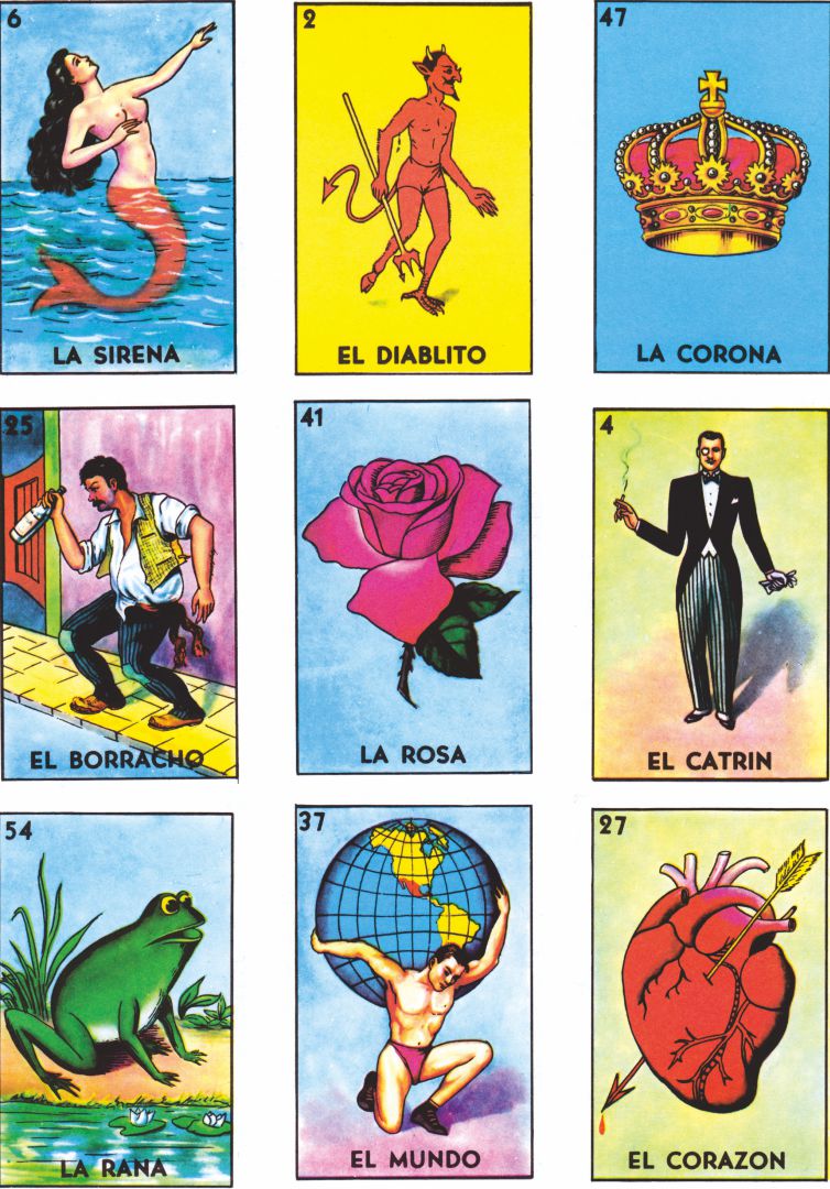 Printable loteria deck of cards